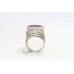 Women's Ring Traditional 925 Sterling Silver natural ruby Gem Stone A 239